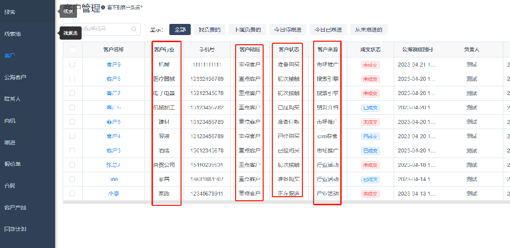 crm系统客户标签怎么做?精准勾勒用户画像